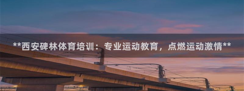 耀世国际平台正规吗可信吗安全吗：**西安碑林体育培训